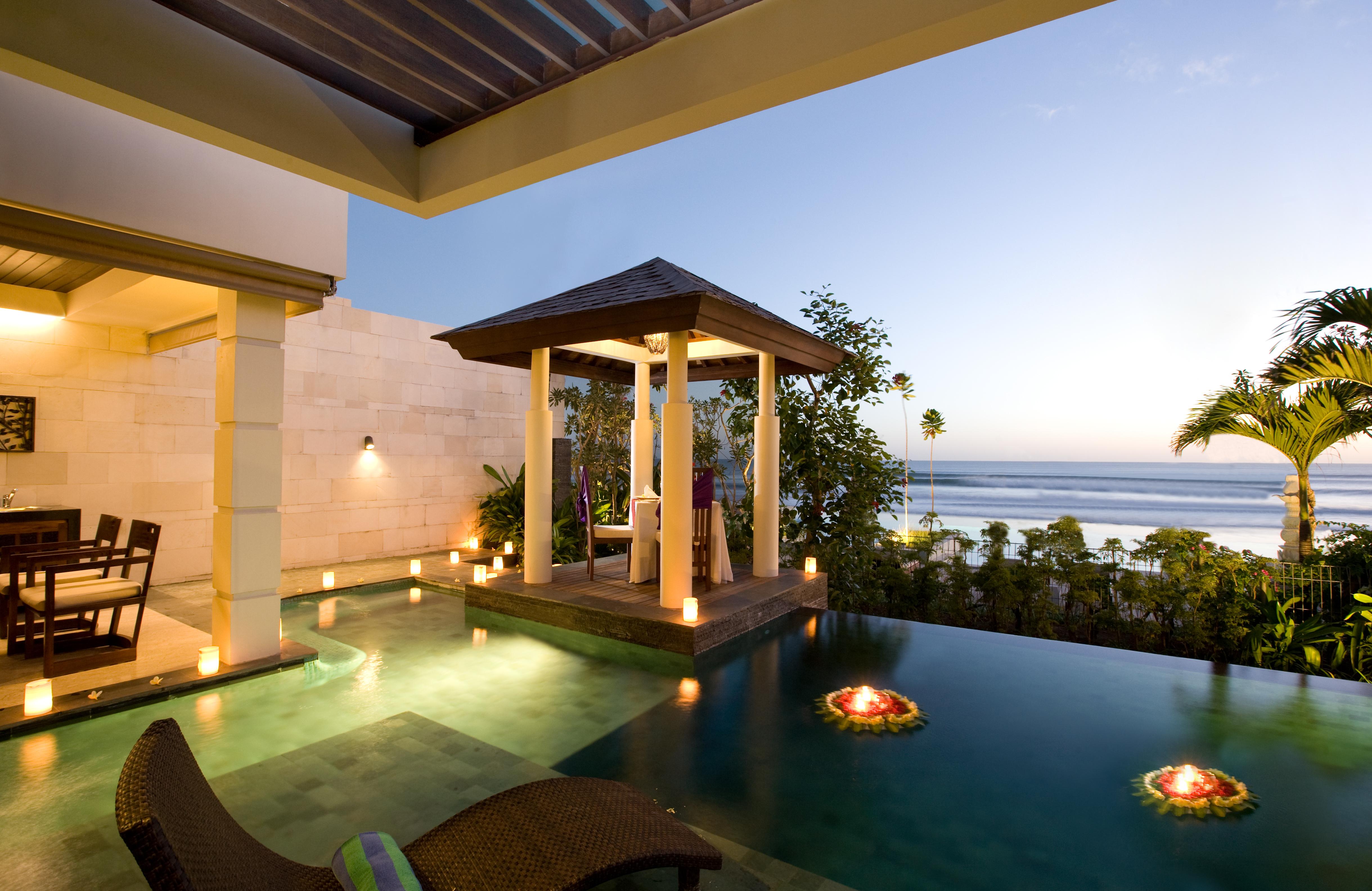 The Seminyak Beach Resort & Spa Eksteriør billede A villa at The Oberoi, Bali